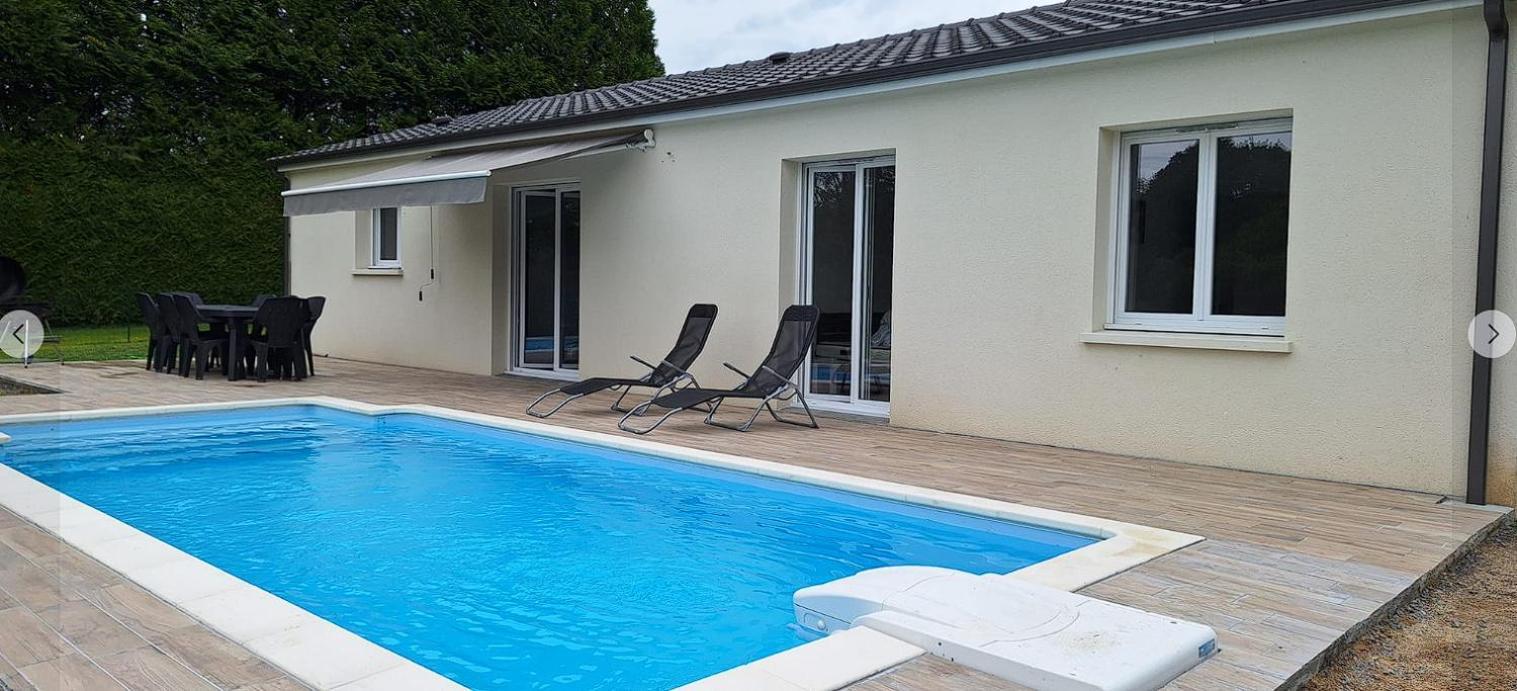 Willa Les Granges De Soulagnieux Et Sa Piscine Privee Piégut-Pluviers Zewnętrze zdjęcie